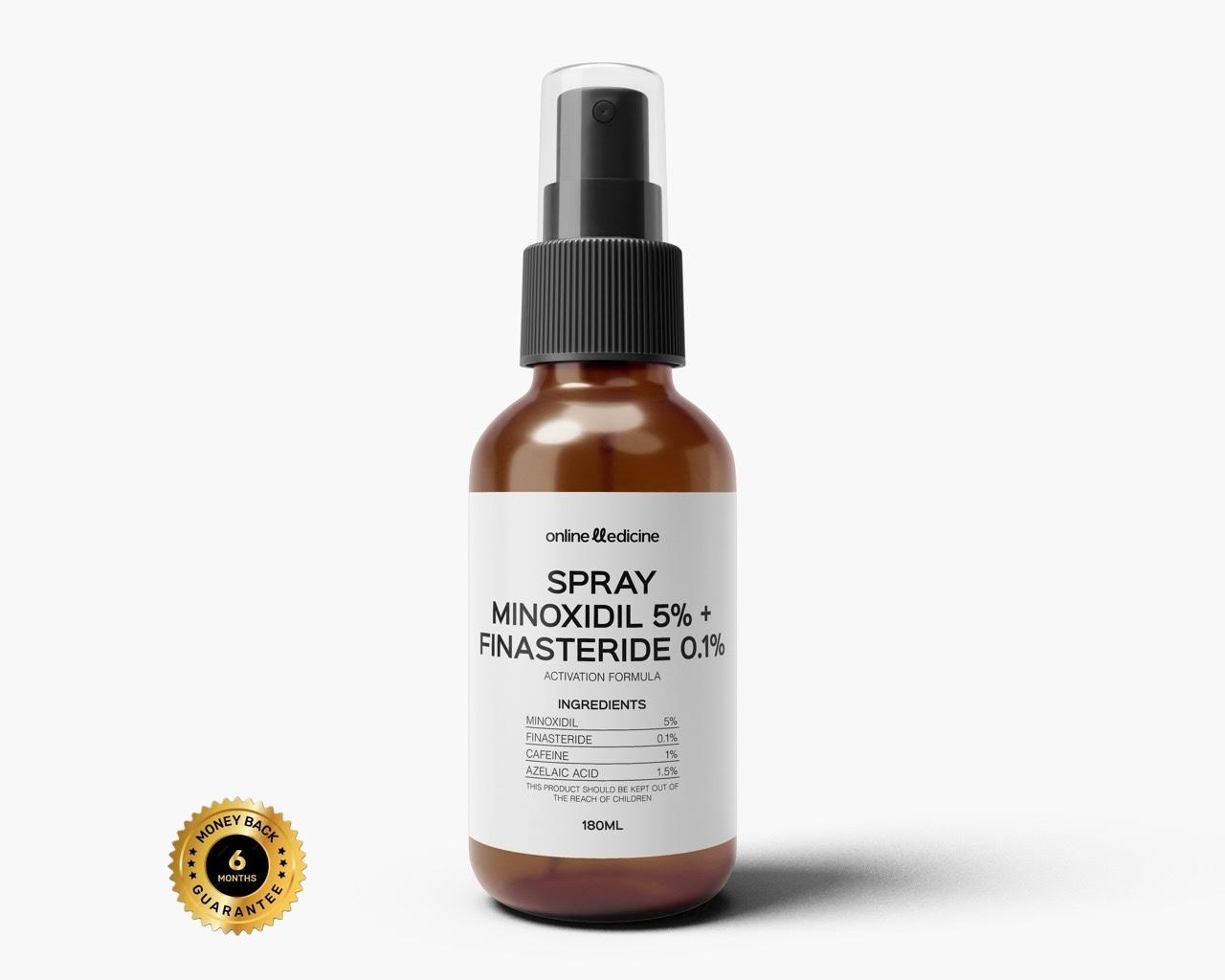 Spray Finasteride + Minoxidil